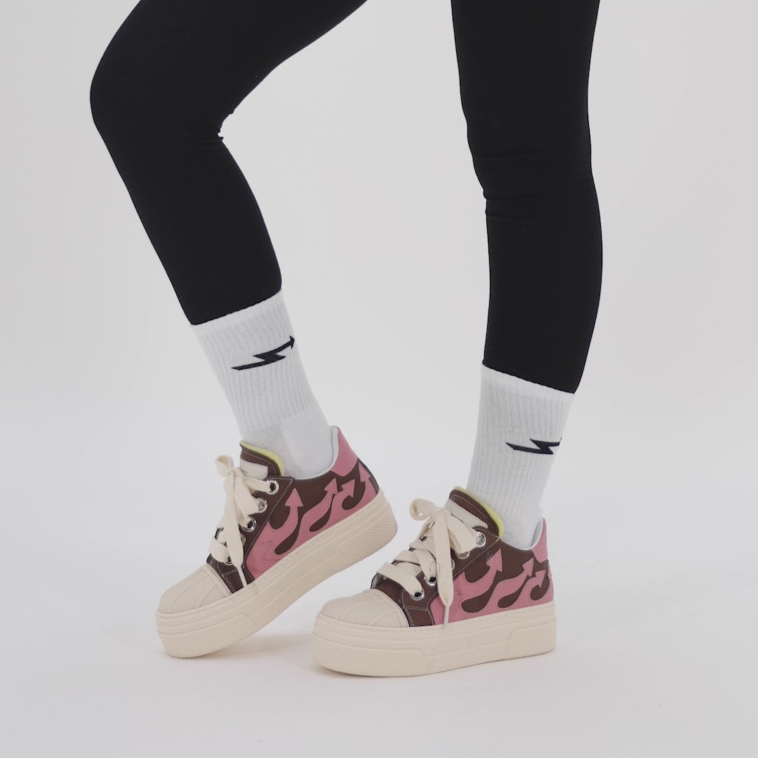 CALIPSO FLAME – Brown Pink Low