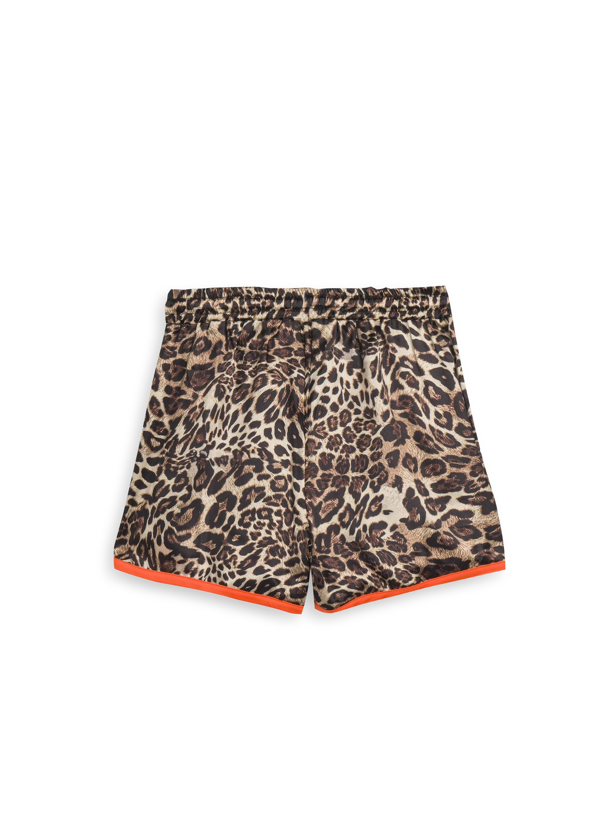 Orange Leopard CR03 Shorts