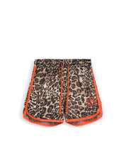 Orange Leopard CR03 Shorts