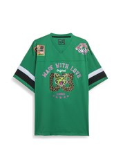 Green Made with Love Hockey Tee