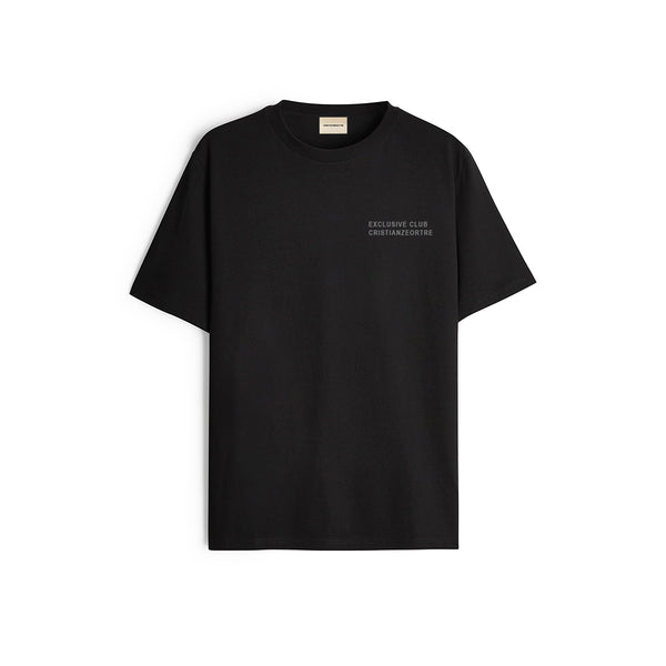 T-shirt nera Esclusiva